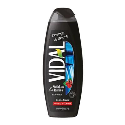 Душ гел Vidal Energy Sport Ginseng/Guarana, 500 мл