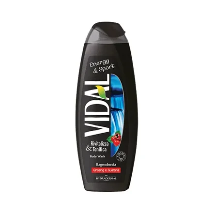 Душ гел Vidal Energy Sport Ginseng/Guarana, 500 мл