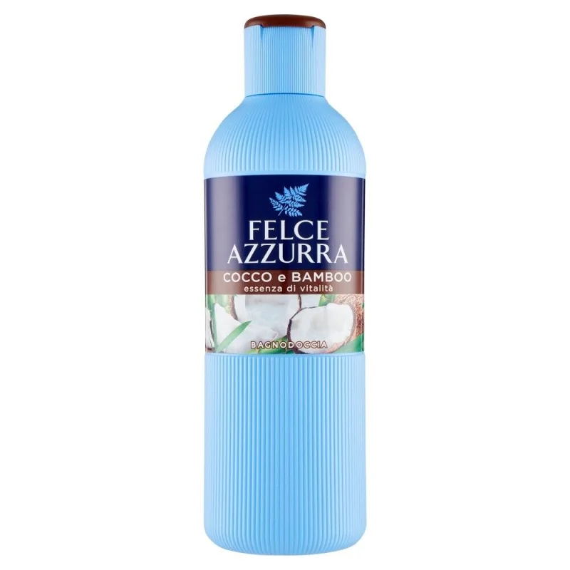 Душ гел Felce Azzurra кокос, 650 мл