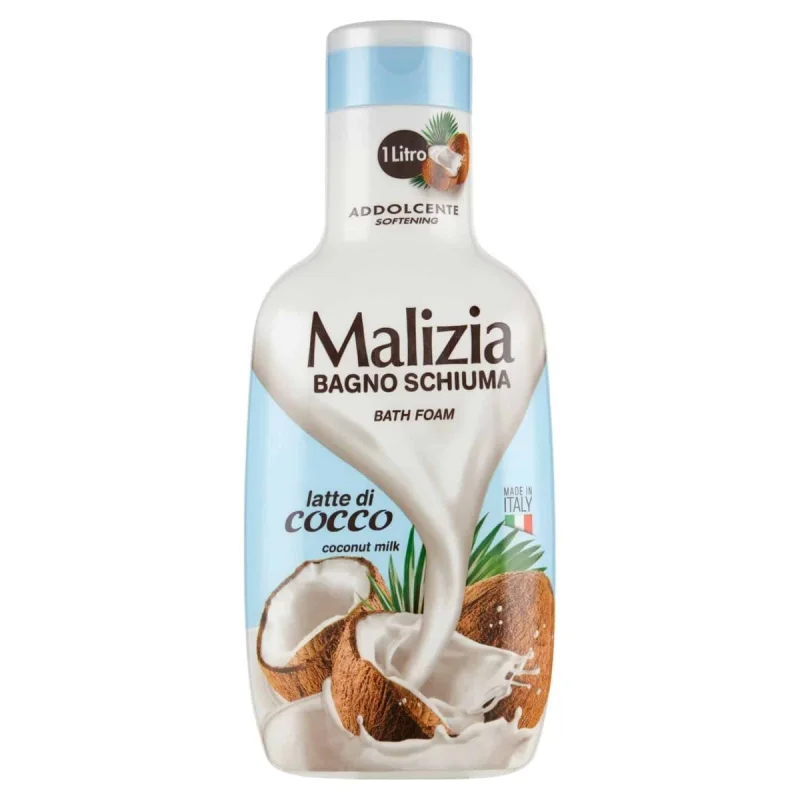 Пяна за вана Malizia кокос, 1 л
