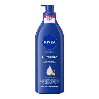 Мляко за тяло Nivea Nutriente с бадемово олио /помпа/ 500 мл