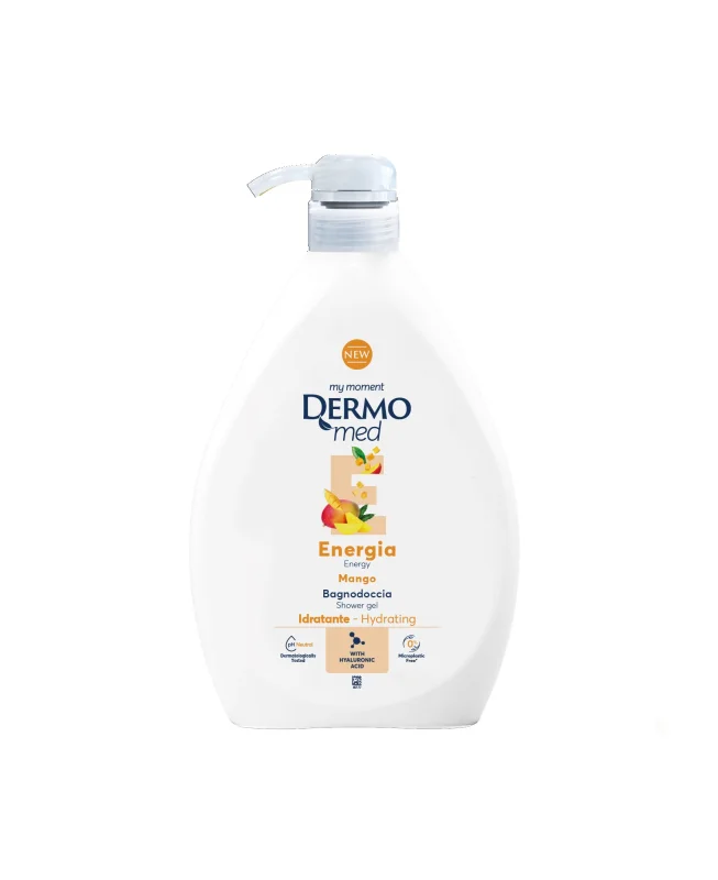 Душ гел Dermomed Energy Mango /помпа/ 1 л