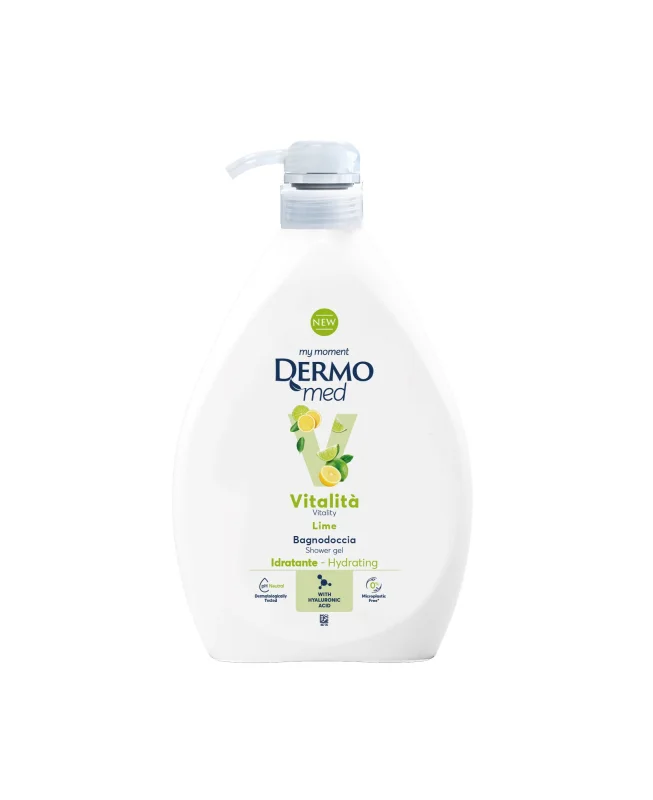Душ гел Dermomed Vitalita Lime /помпа/ 1 л