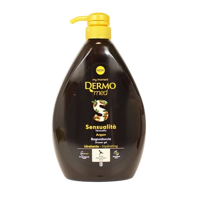 Душ гел Dermomed Argan /помпа/ 1 л