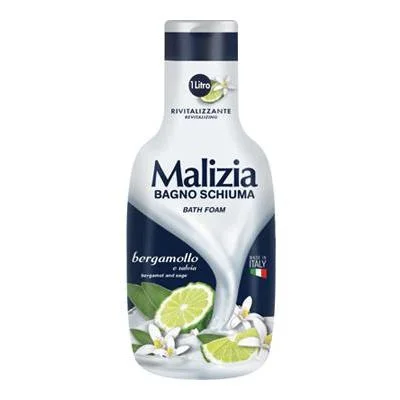 Пяна за вана Malizia с бергамот и салвия 1 л