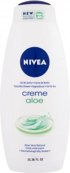Душ гел Nivea Cream, алое 750 мл