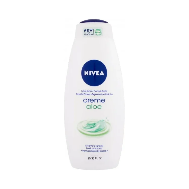 Душ гел Nivea Cream, алое 750 мл - Nivea