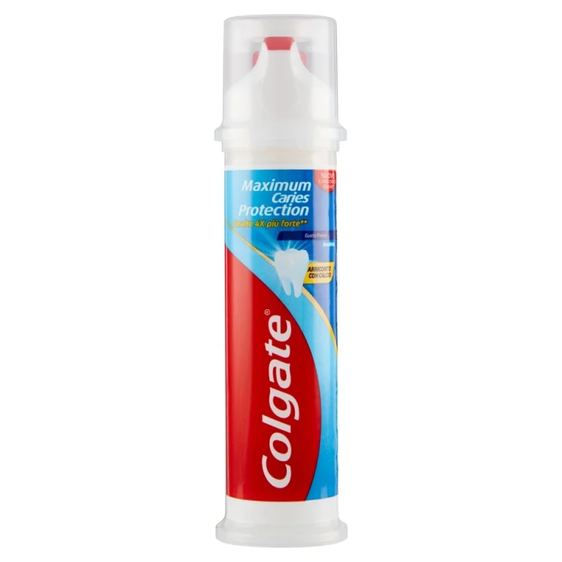 Паста за зъби помпа Colgate Protection Caries, 100 мл
