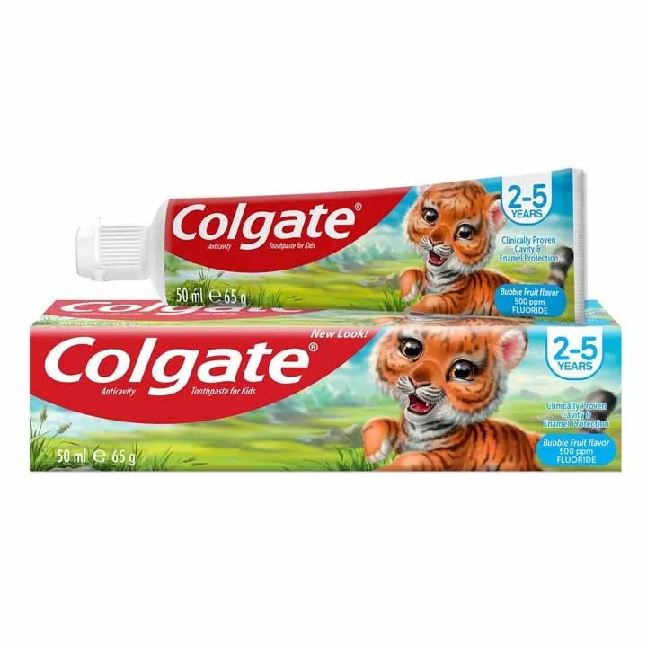 Паста за зъби Colgate Bubble Fruit 2-5г, 50 мл