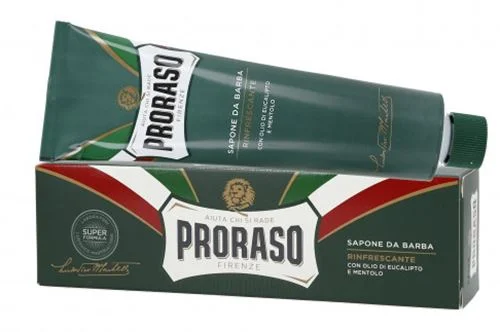 Крем за бръснене Proraso Barba Verde в туба, 150 мл