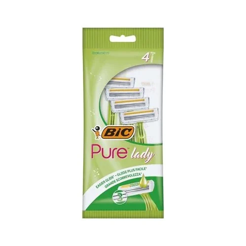 Самобръсначки Bic Lady Pure - 3 Aloe Vera в плик 4 бр - Bic Lady