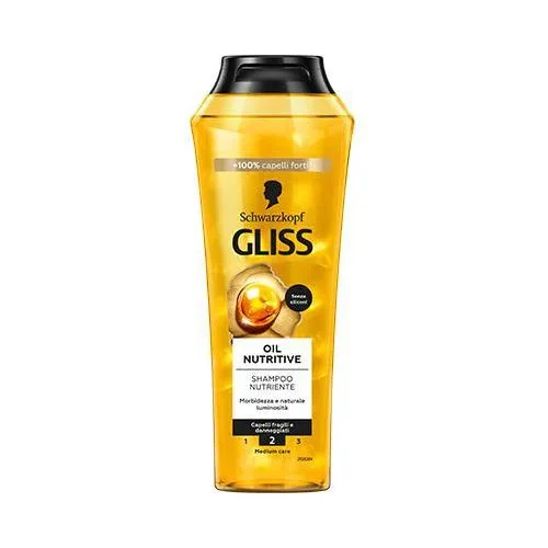 Шампоан за суха коса Gliss Olio Nutriente, 250 мл - GLISS