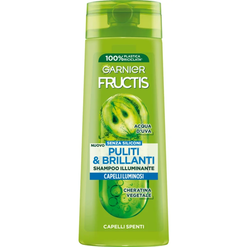 Шампоан Garnier Fructis за бляскава коса, 250 мл
