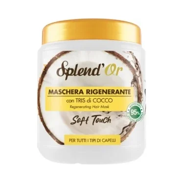 Крем-маска за коса Splend'Or Restructuring с кокос, 1 л - Splend'Or