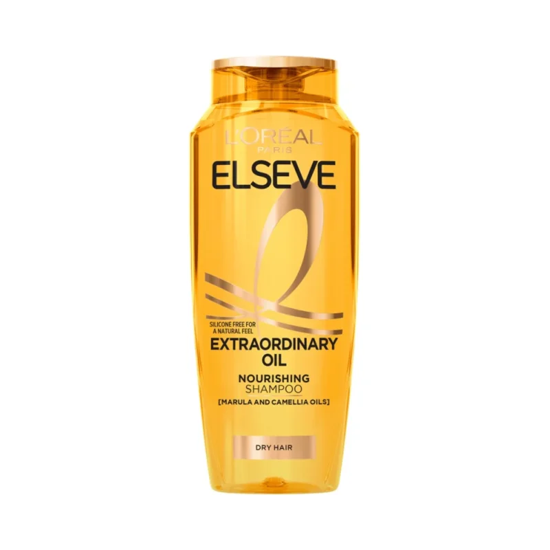 Шампоан за суха коса Elvive New Olio Straordinario Nutrimento, 250 мл - Elvive