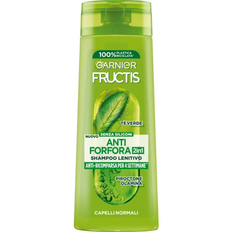 Шампоан Garnier Fructis против пърхот 2 в 1, 250 мл