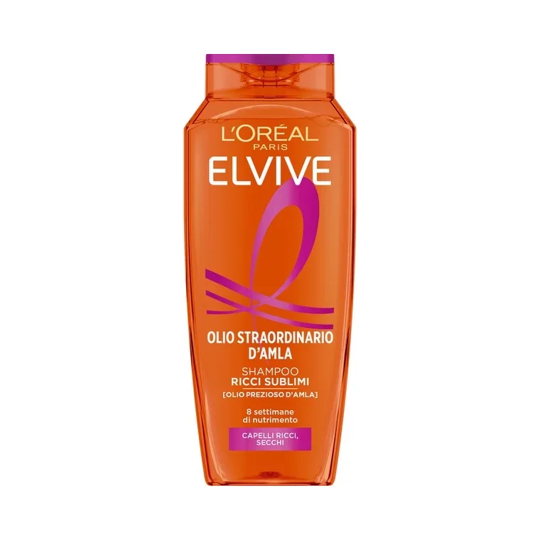 Шампоан за къдрава коса Elvive New Olio Straordinario D'Alma Ricci Sublimi 250 мл - Elvive