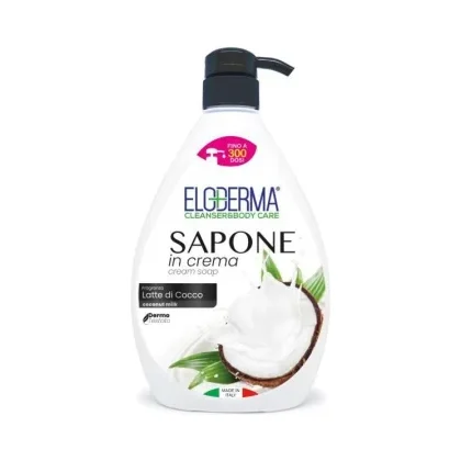 Течен сапун за ръце Eloderma кокос 1 л - Eloderma