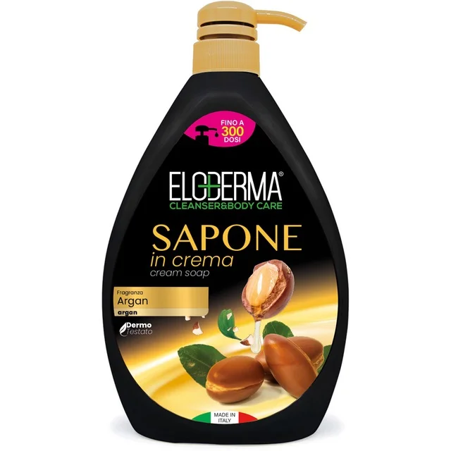 Течен сапун за ръце Eloderma Argan Crema, 1 л - Eloderma