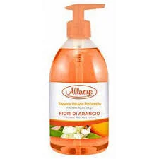 Течен сапун Allways портокалов цвят, 1 л