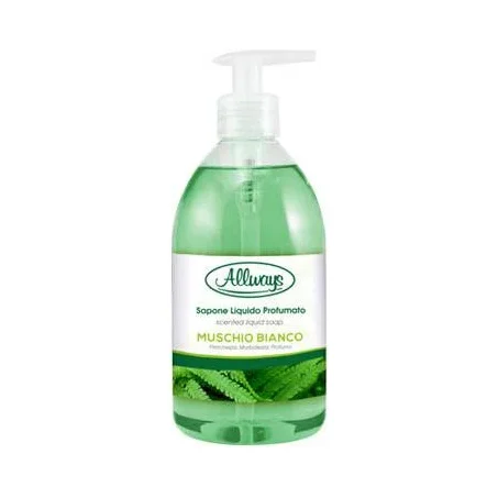 Течен сапун Allways Muschio Bianco, 1 л - Allways
