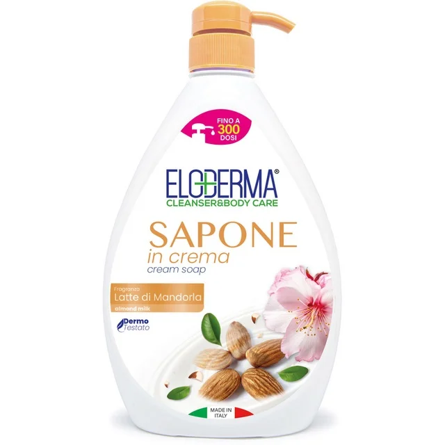 Течен сапун Eloderma бадем, 1 л