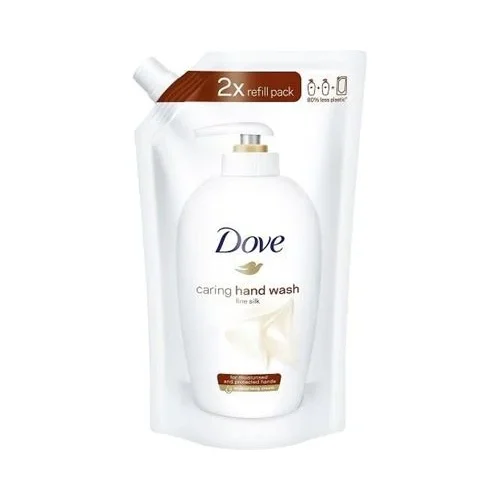 Течен сапун Dove Fine Silk пълнител, 500 мл - DOVE