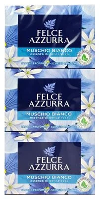 Сапун Felce Azzurra Muschio Bianco, 3X100 г