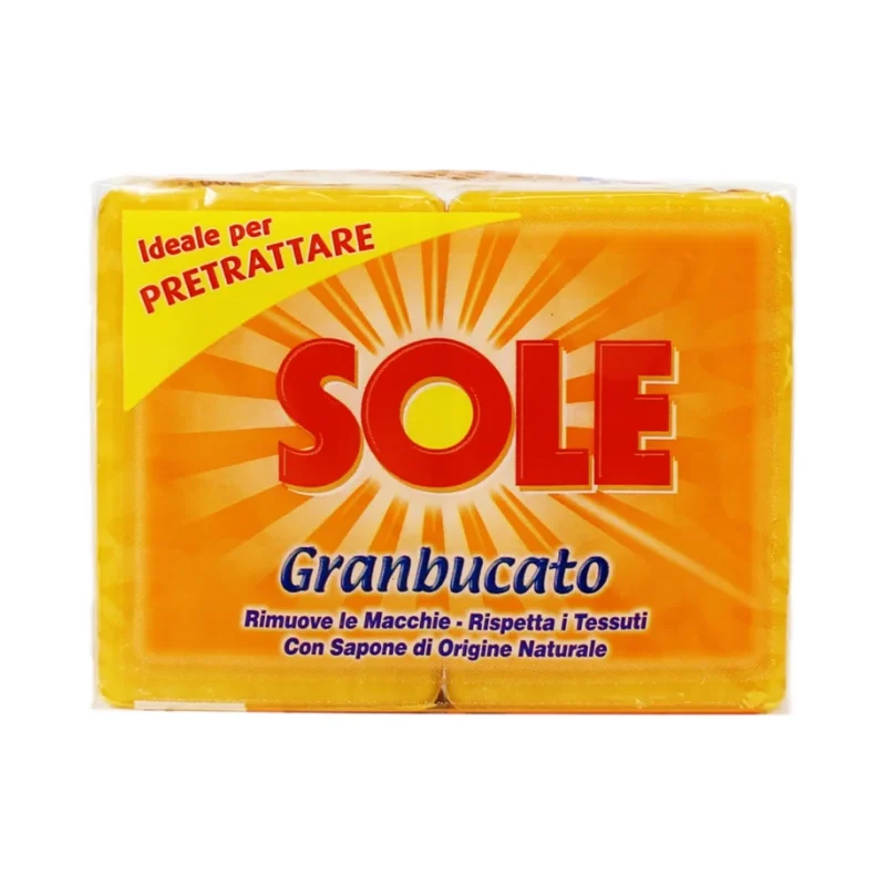 Сапун за пране Sole жълт, 2X250 г - Sole