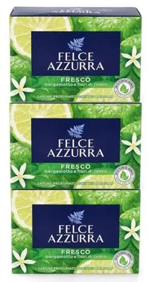 Сапун Felce Azzurra Fresh цитруси, 3X100 г - Felce