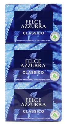 Сапун Felce Azzurra класик, 3X100 г