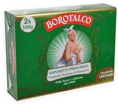 Сапун Borotalco Idratante в кутия, 2х100 г