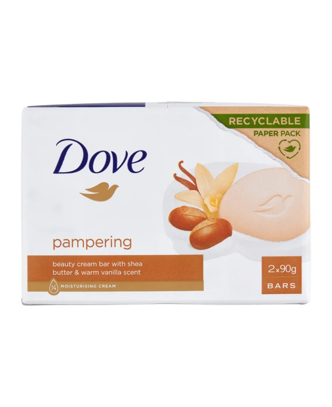 Тоалетен сапун Dove карите и ванилия 2х90 г