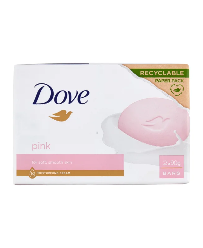 Тоалетен сапун Dove роза 2х90 г