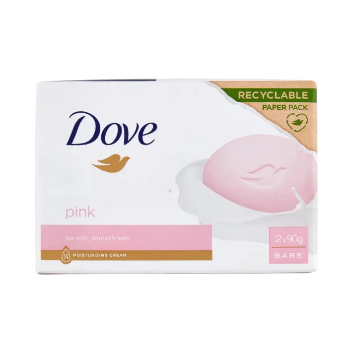 Тоалетен сапун Dove роза 2х90 г - DOVE