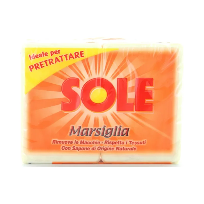 Сапун за пране Sole Bianco Marsiglia 2X250 г - Sole