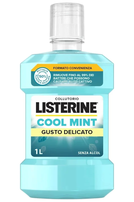 Вода за уста Listerine Cool Mint Delicate 1 л