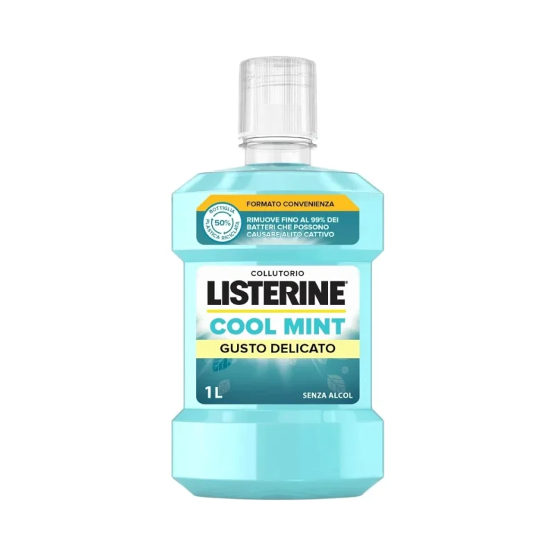 Вода за уста Listerine Cool Mint Delicate 1 л - Listerine