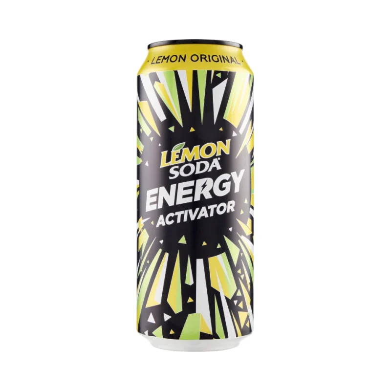 Енергийна напитка Lemon Soda лимон 500 мл кен - Lemon soda