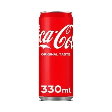 Безалкохолна напитка Coca Cola Classic, кен 330 мл - Coca-Cola