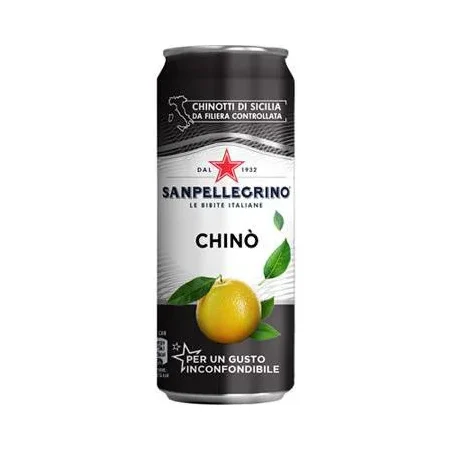 Безалкохолна напитка San Pellegrino Chino, кен 330 мл - SAN PELLEGRINO