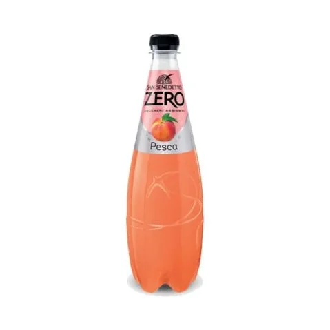 Газирана напитка San Benedetto Zero праскова, PET 750 мл - San Benedetto