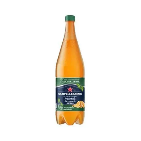 Безалкохолна напитка San Pellegrino Amara портокал 1.2 л - SAN PELLEGRINO