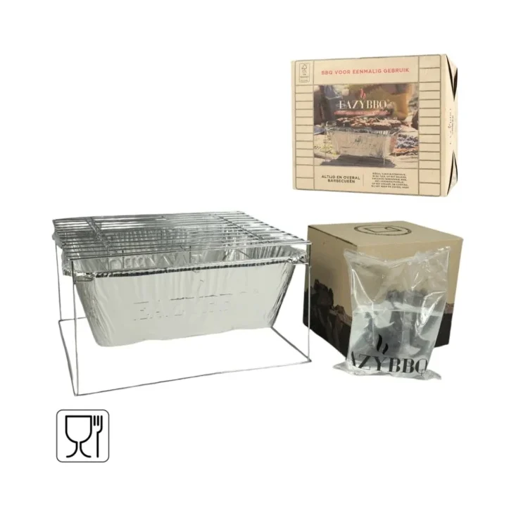 Барбекю за еднократна употреба Easy BBQ 30/25 см - Easy