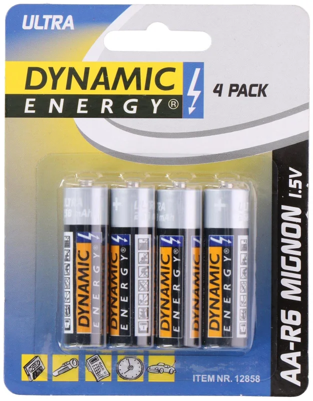 Батерии Dynamic Energy Aa-R6, 258mAh 4бр