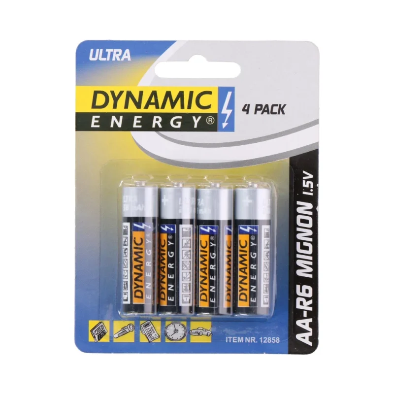 Батерии Dynamic Energy Aa-R6, 258mAh 4бр - Dynamic