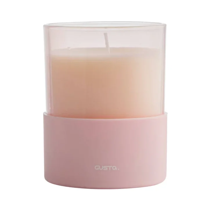 Свещ Gusta Sunkissed в кутия със силиконов фитил 8 х 10 см - Gusta