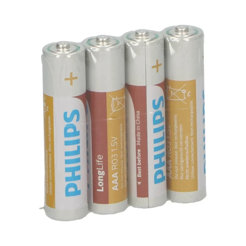 Батерии Philips R03/ааа, 4 бр - Philips