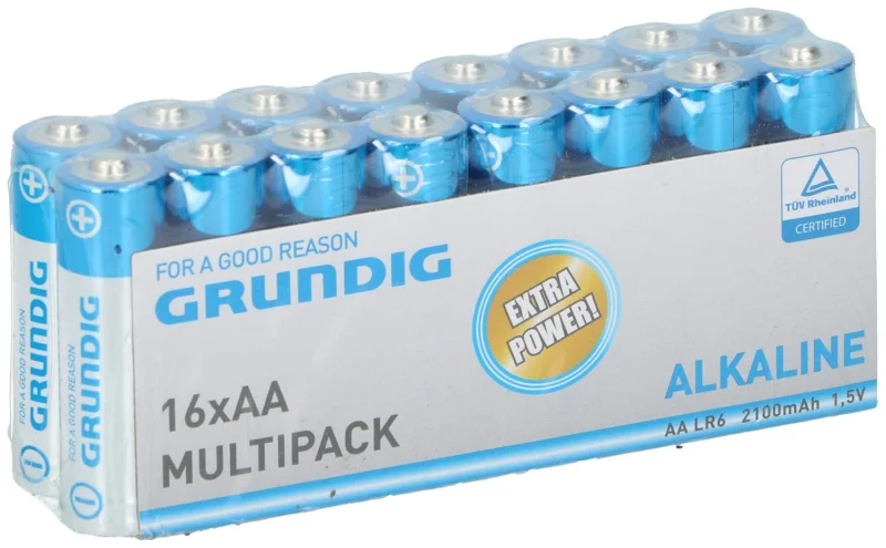 Алкални батерии Grundig аа, 16 бр