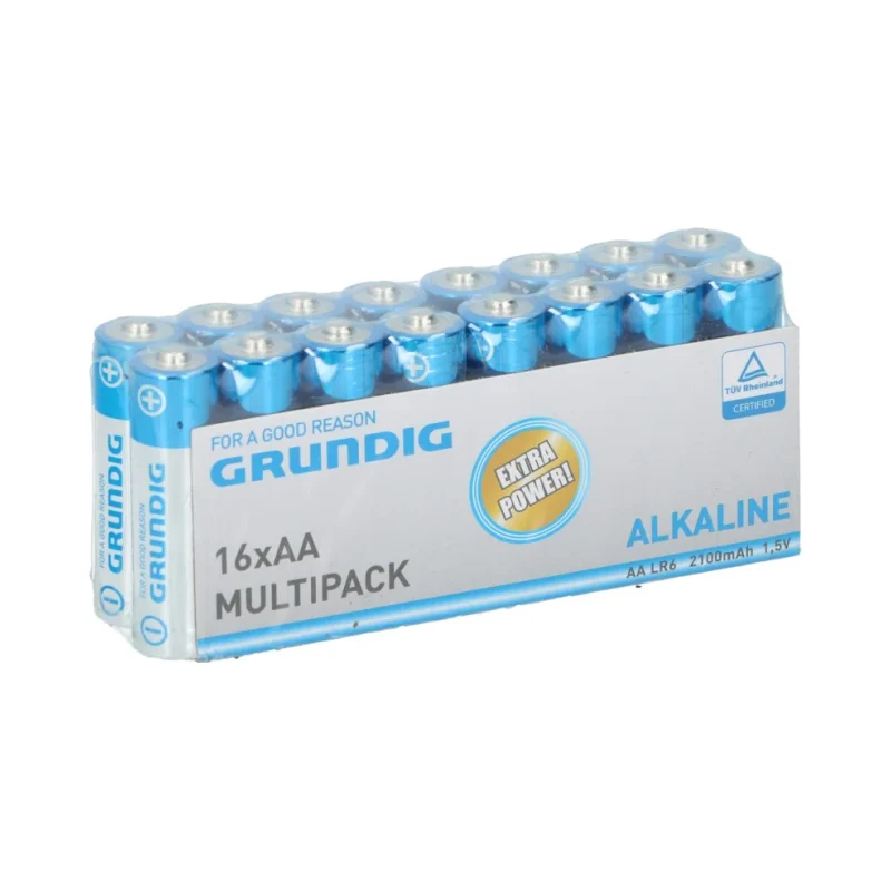 Алкални батерии Grundig аа, 16 бр - Grundig